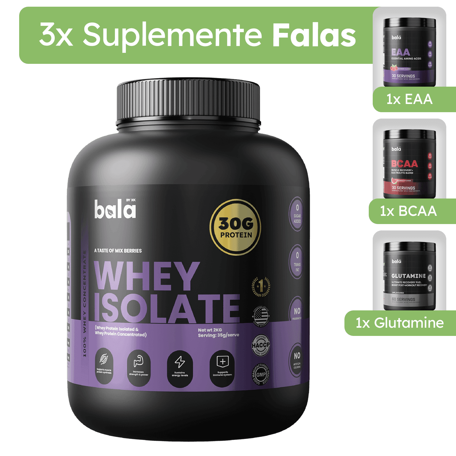 Whey Isolate - Mix Berries