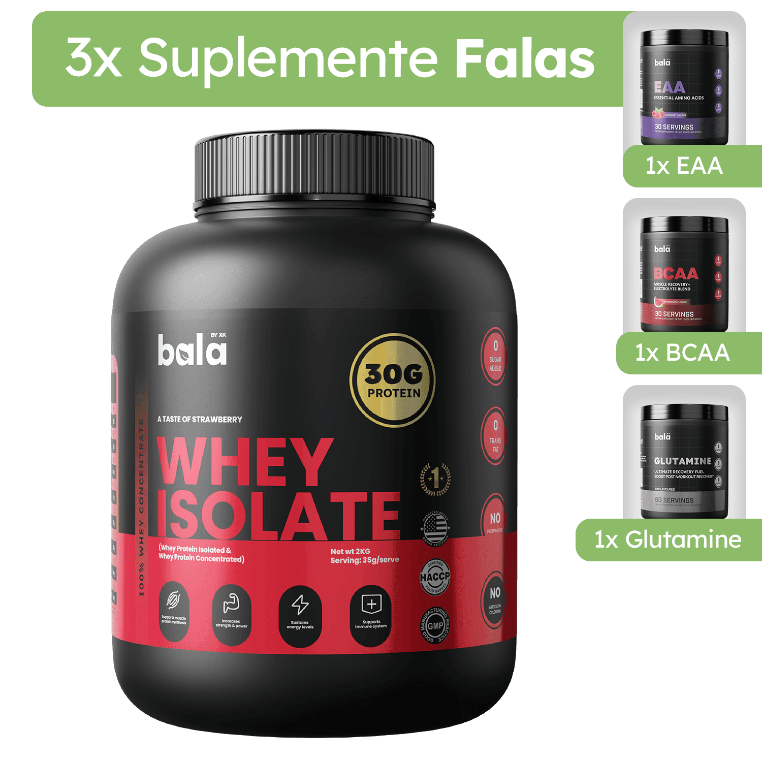 Whey Isolate - Strawberry