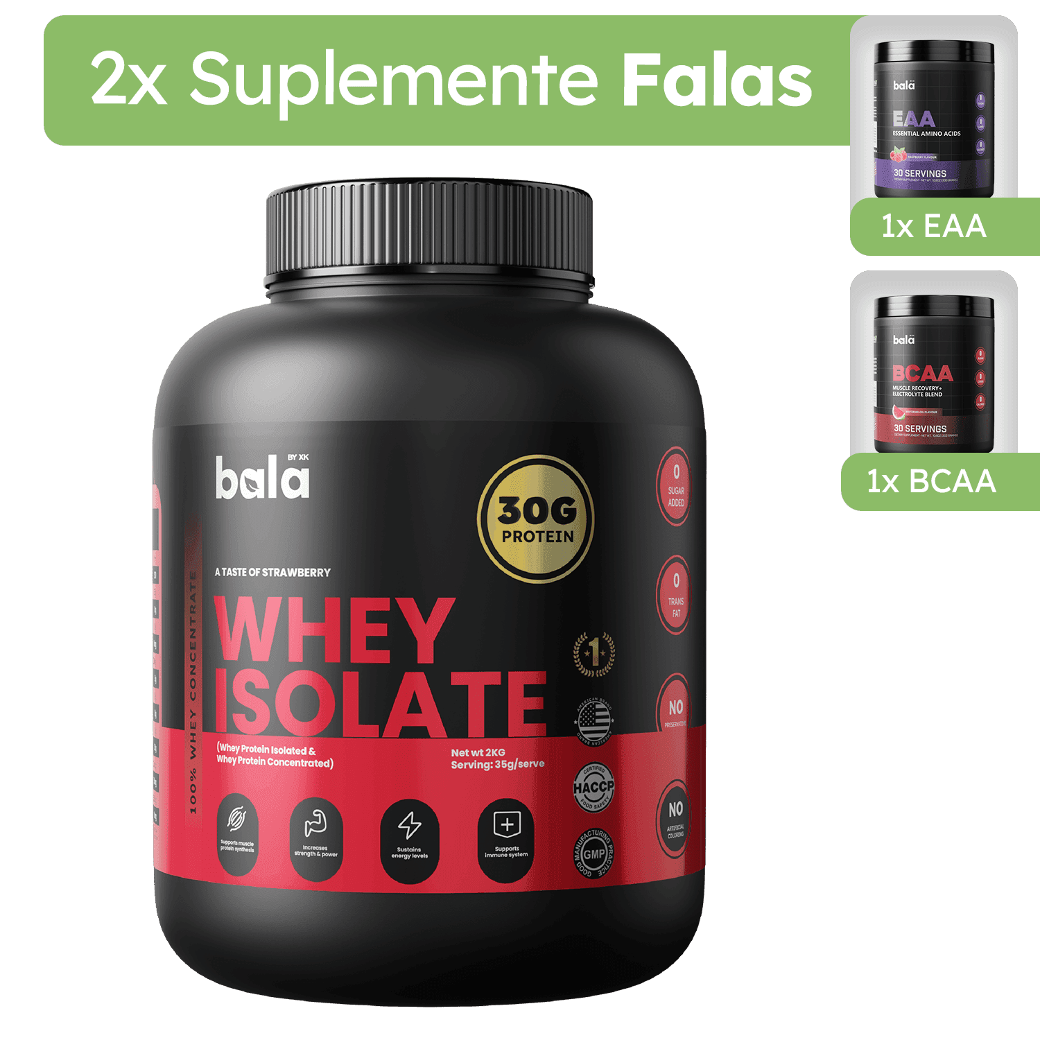 Whey Isolate - Strawberry