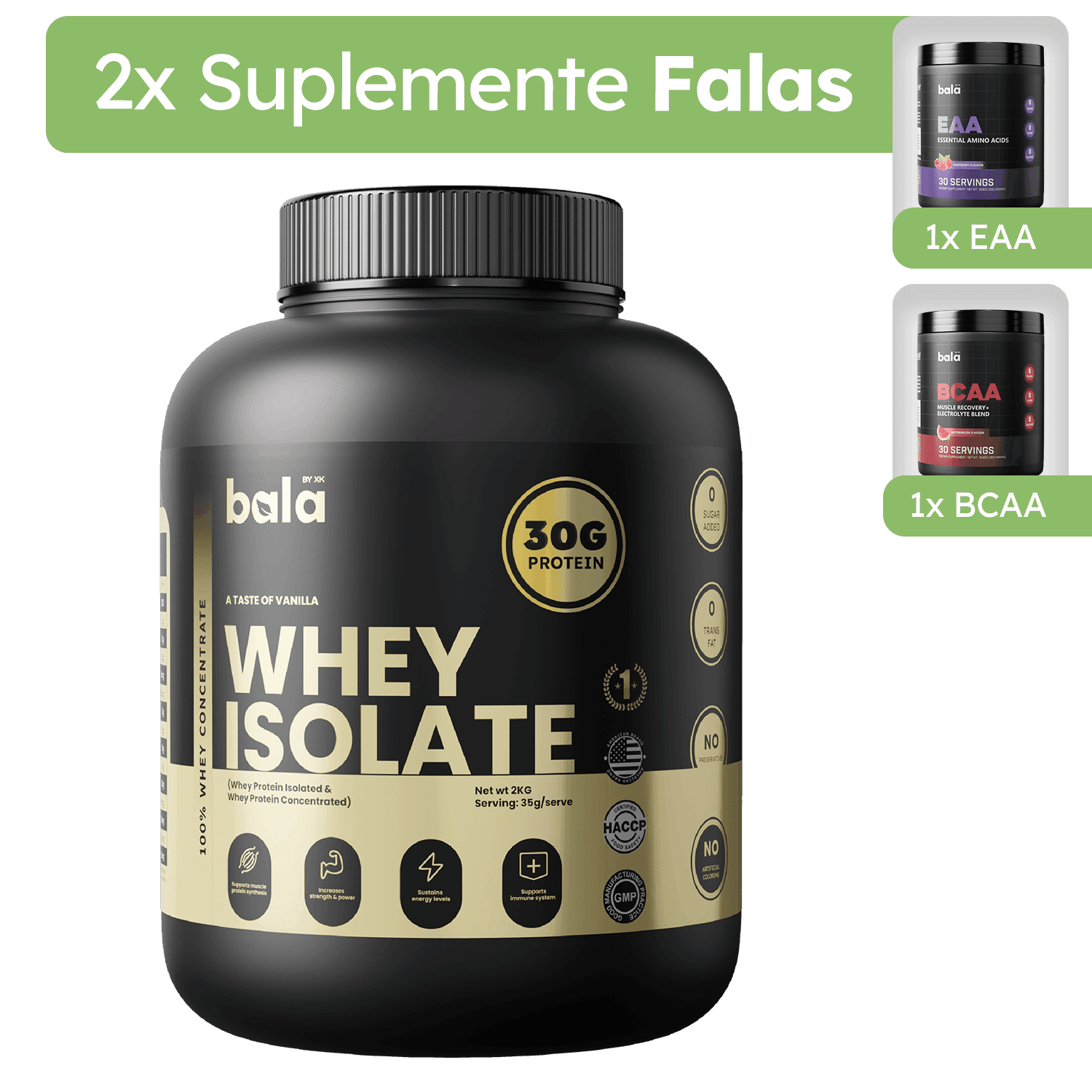 Whey Isolate - Vanilla