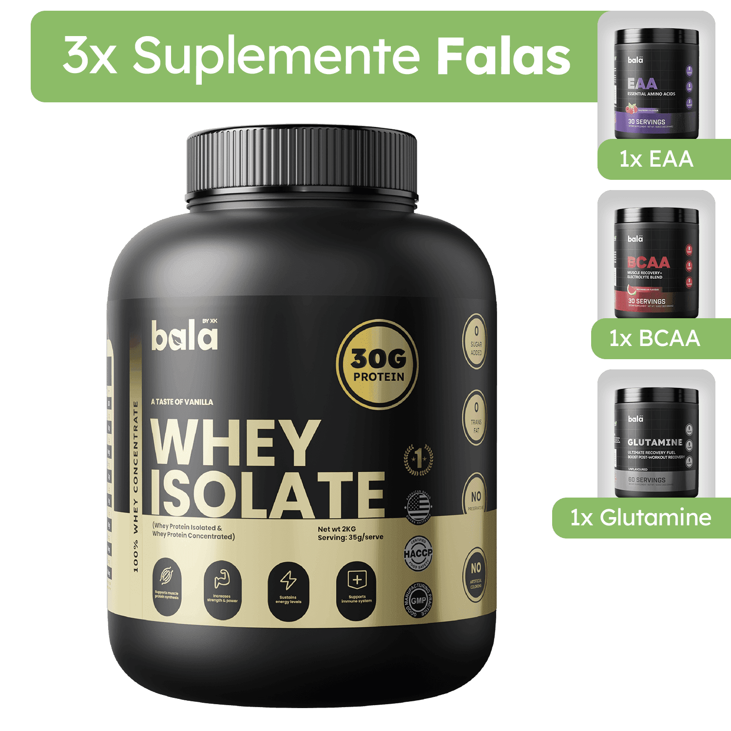 Whey Isolate - Vanilla